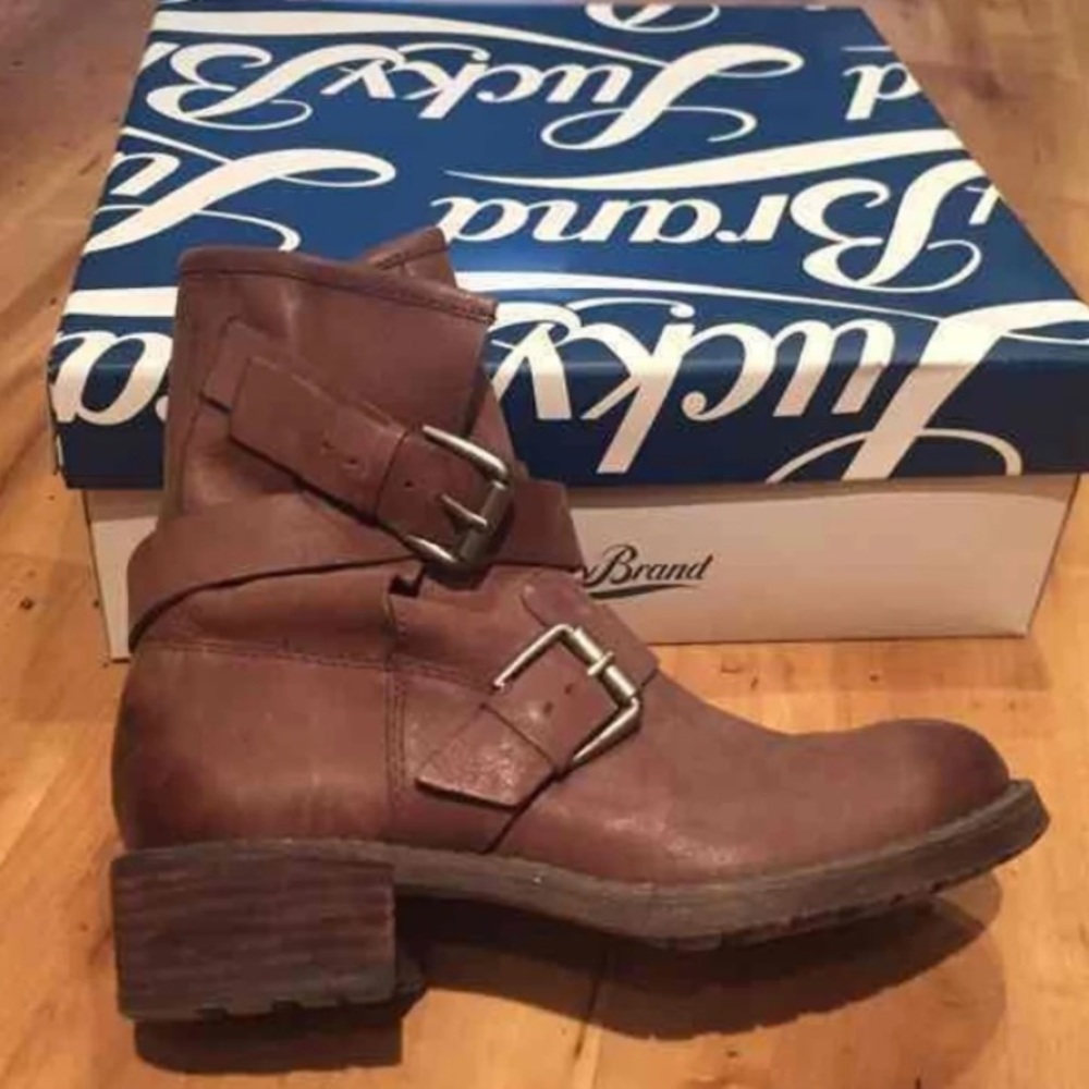 Lucky Brand Dallis Boot - Dark Earth